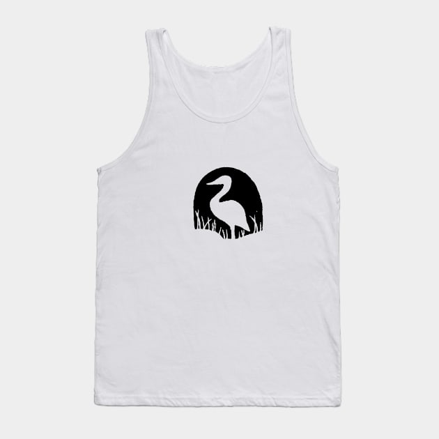 the bird in the grass Tank Top by xam